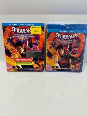 Spider-Man: Across the Spider-Verse Blu-ray + DVD - New and Sealed